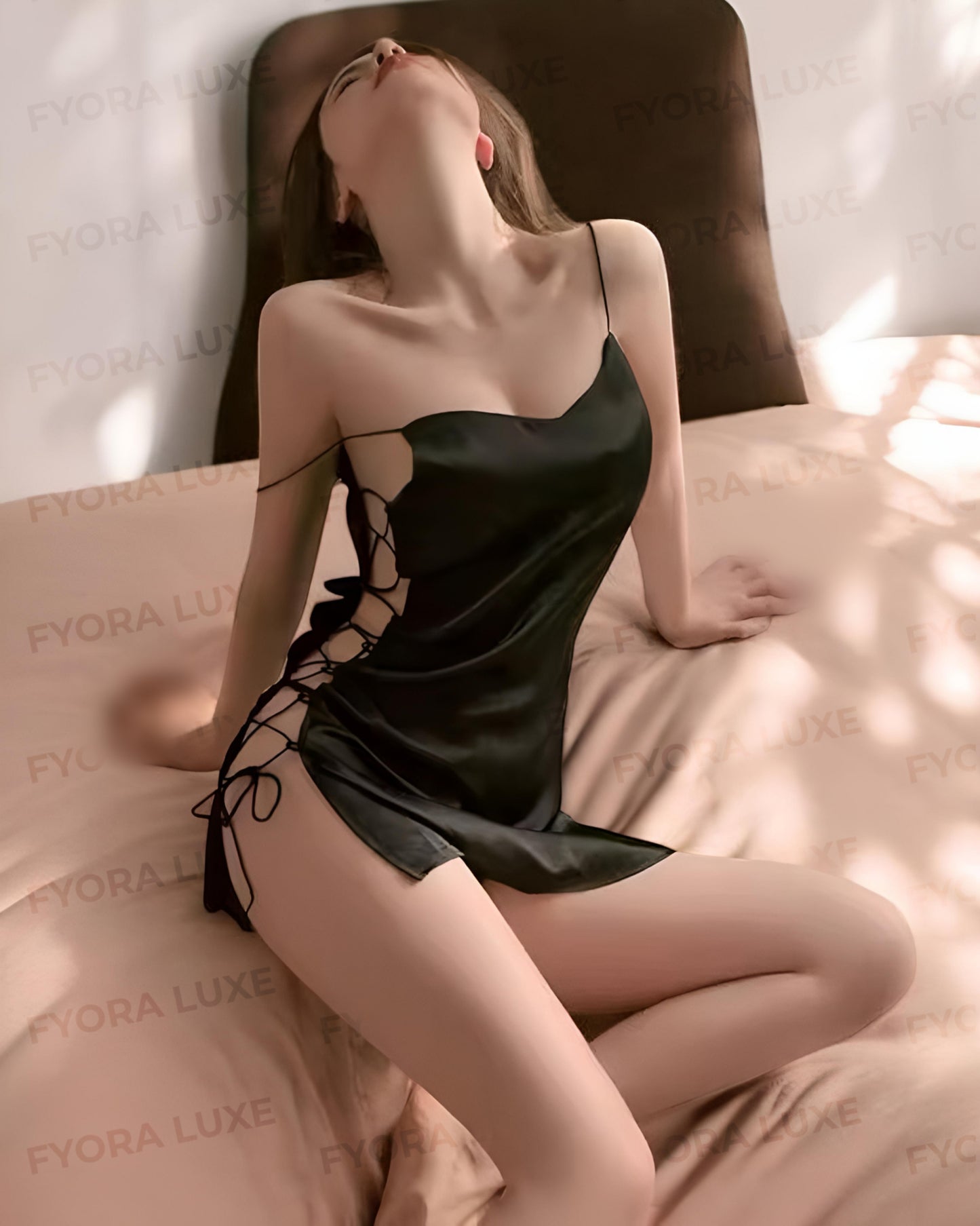 Side Straps Cut-Out Mini Slip