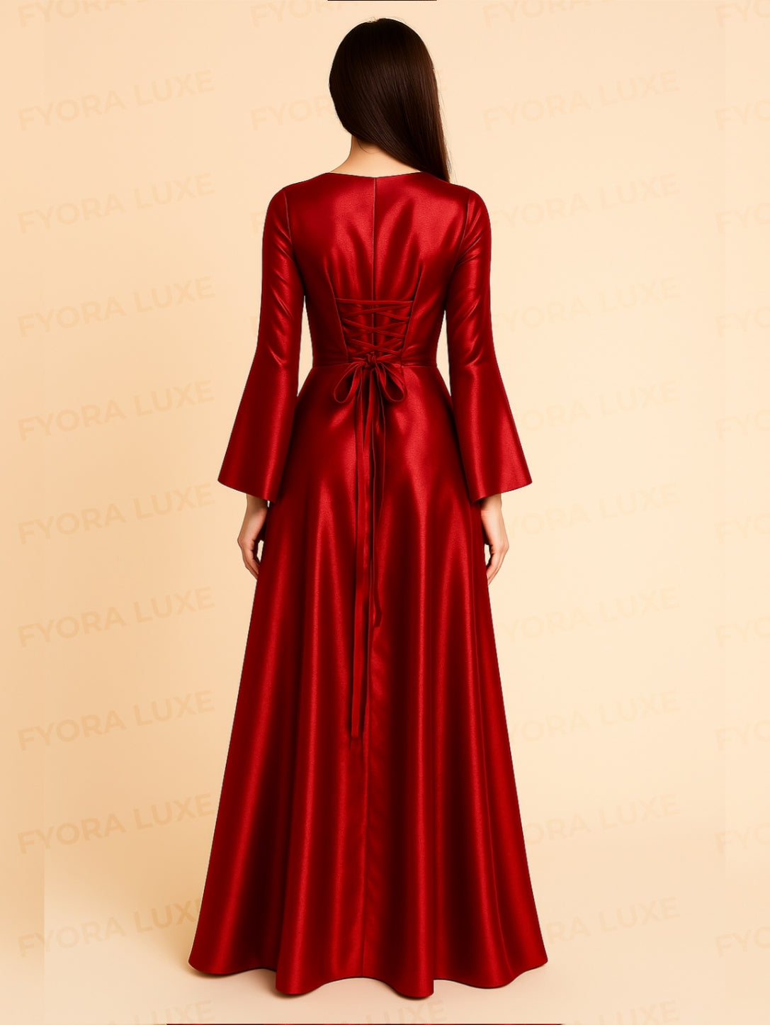 Velora Gown β Corset Back Dress