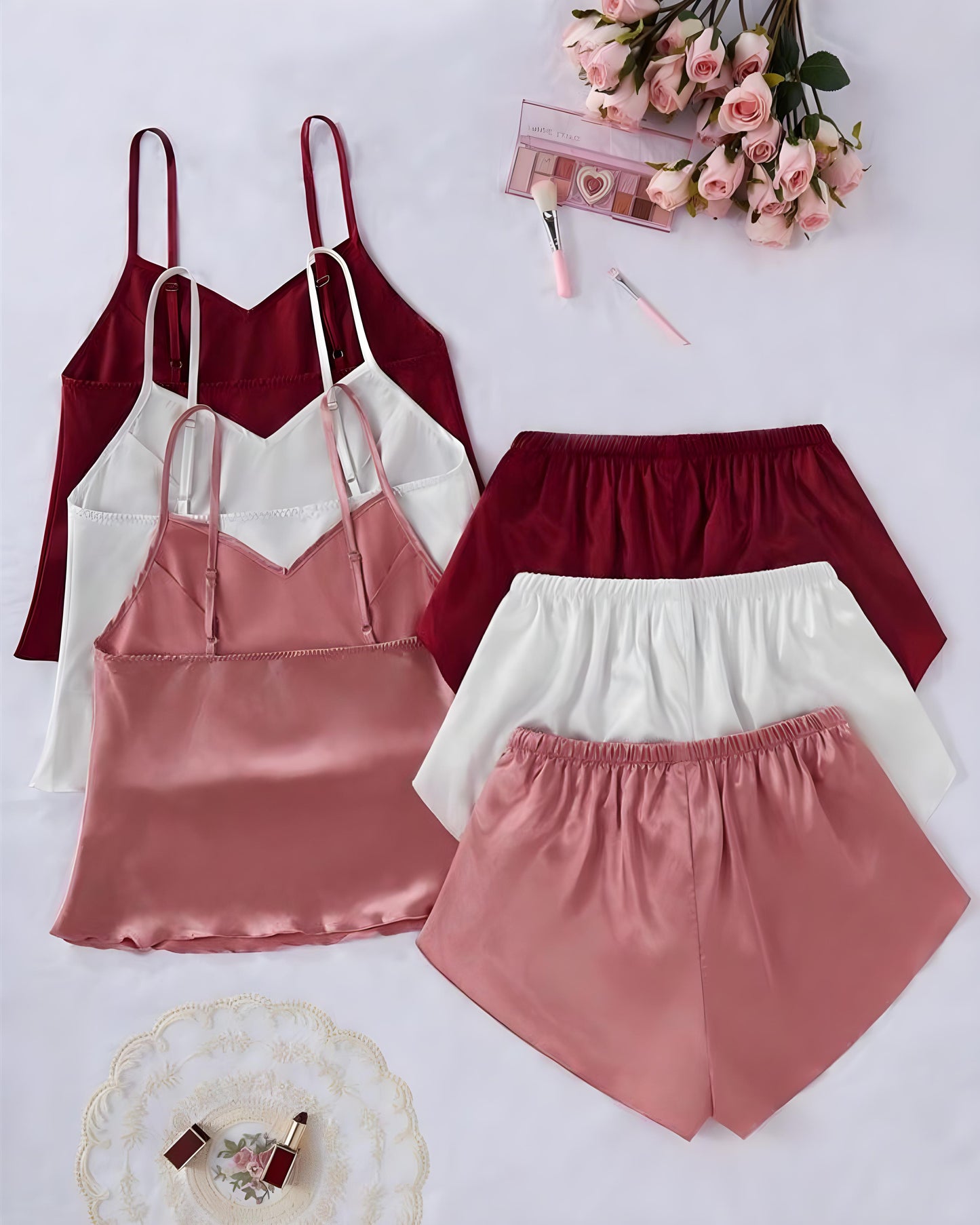 Blush Envy – Silk Seduction 2pc - Pack of 3-Set