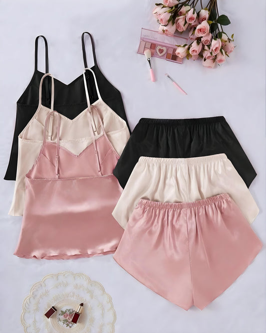Blush Envy – Silk Seduction 2pc - Pack of 3-Set