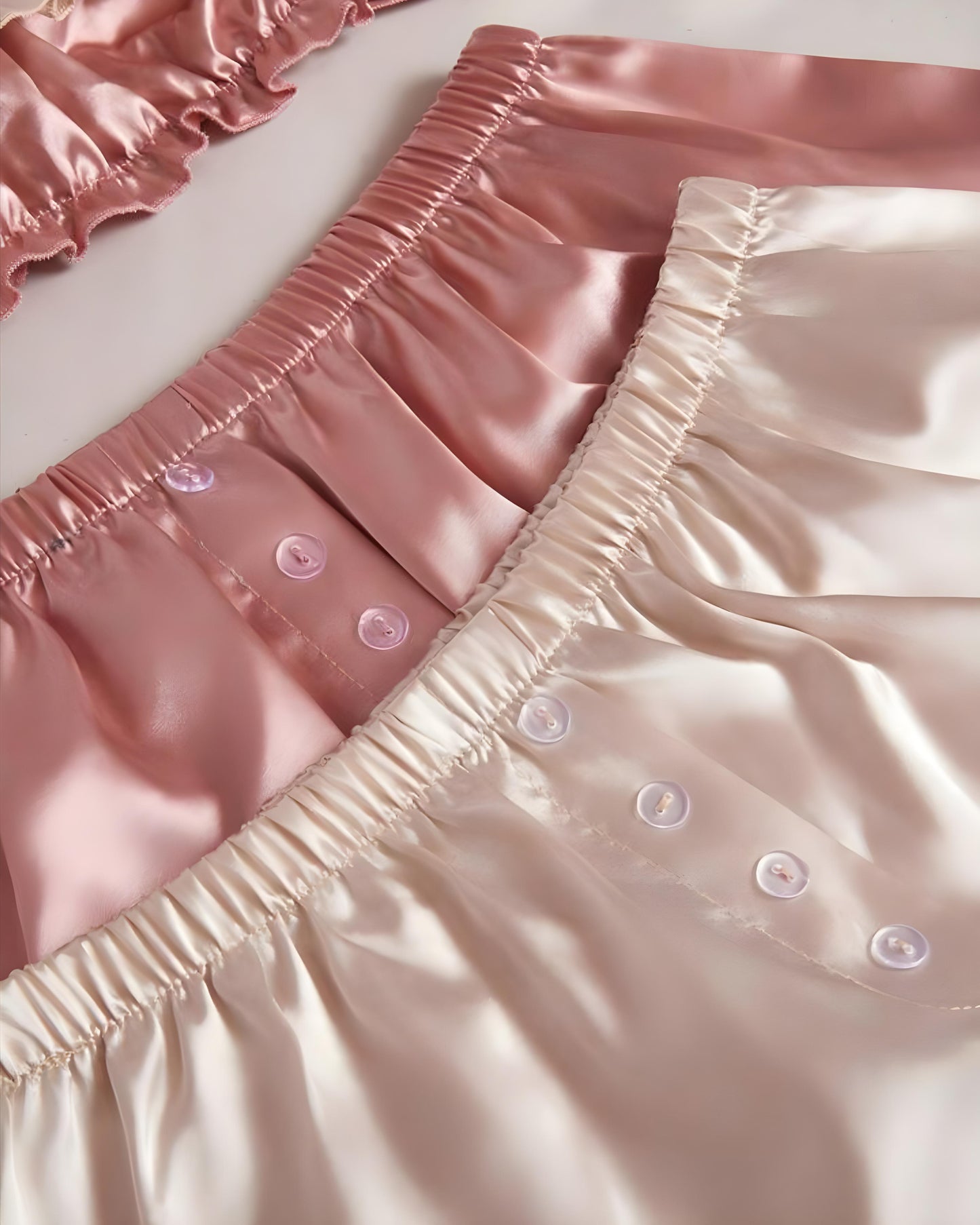 Velour Whisper – Duo Set in Pure Silk Luxury