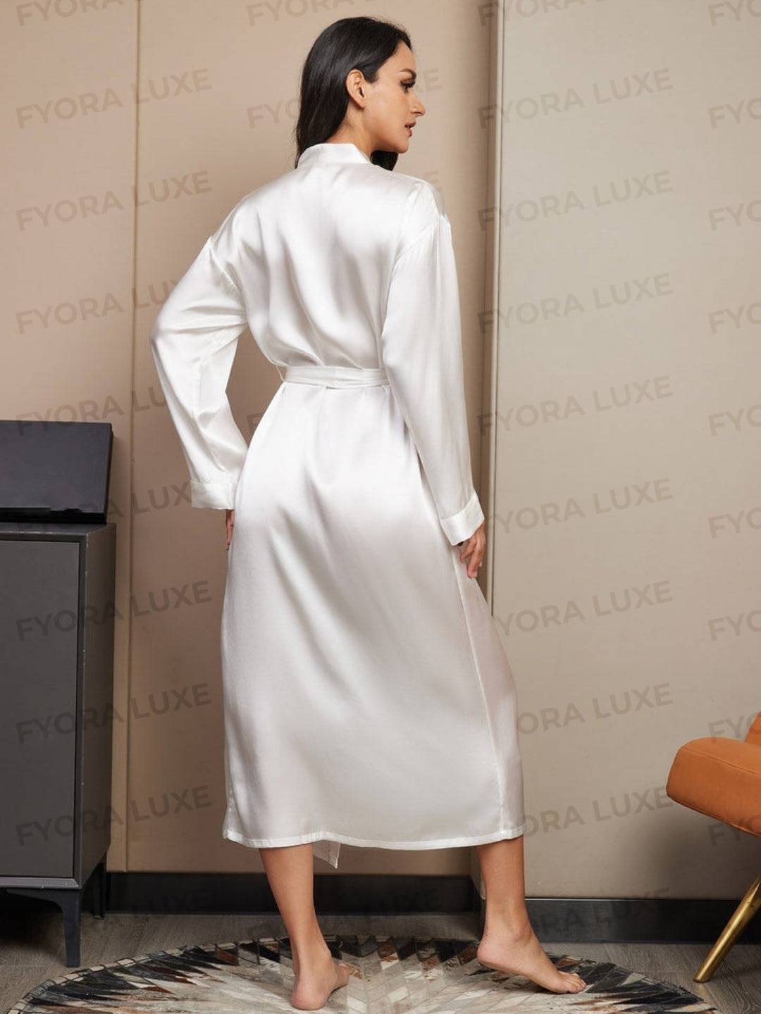 Silk Elegant Women's Long Robe