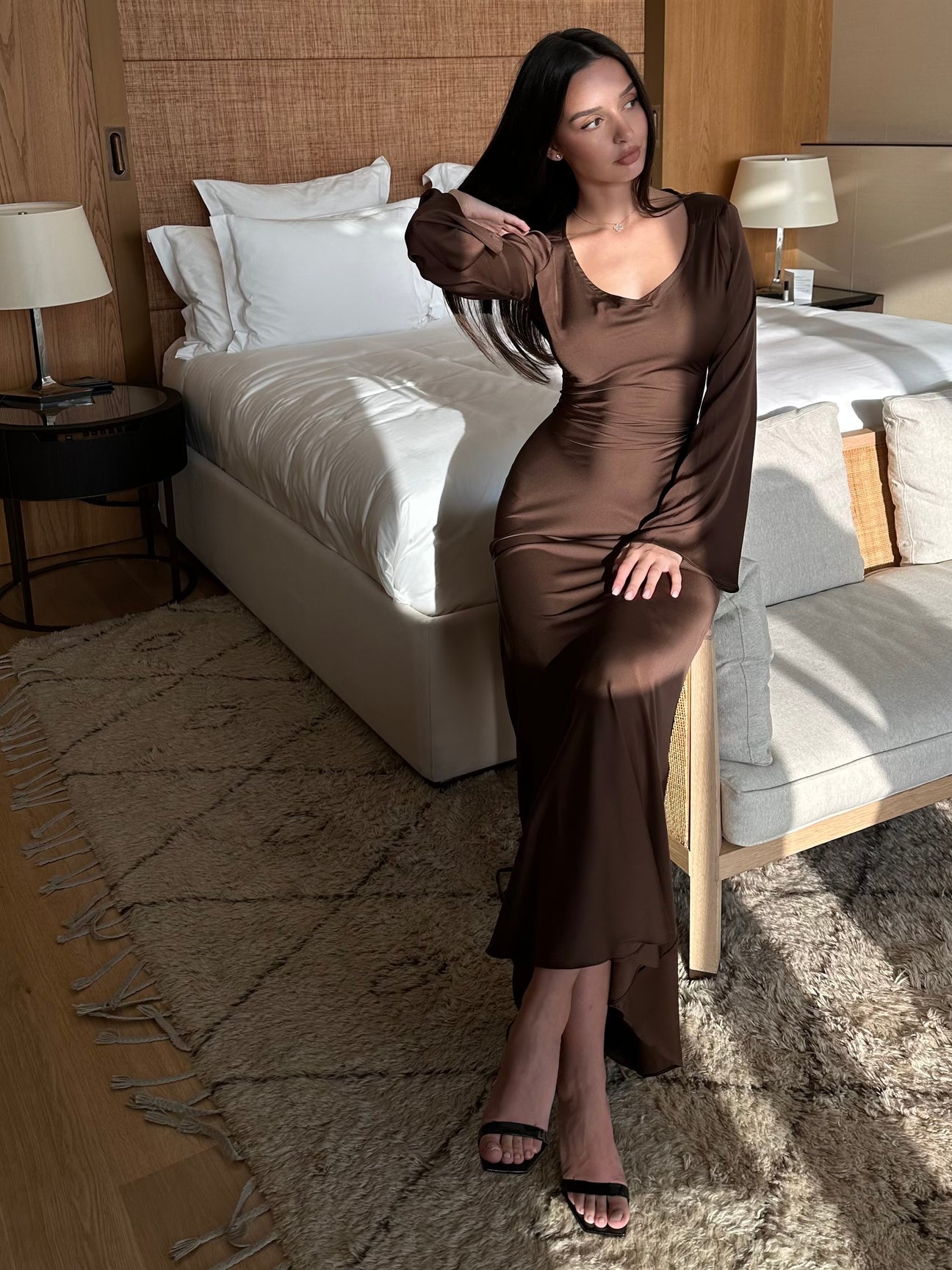 Monarch Satin Silk Gown – Her Majesty’s Sovereign Edition