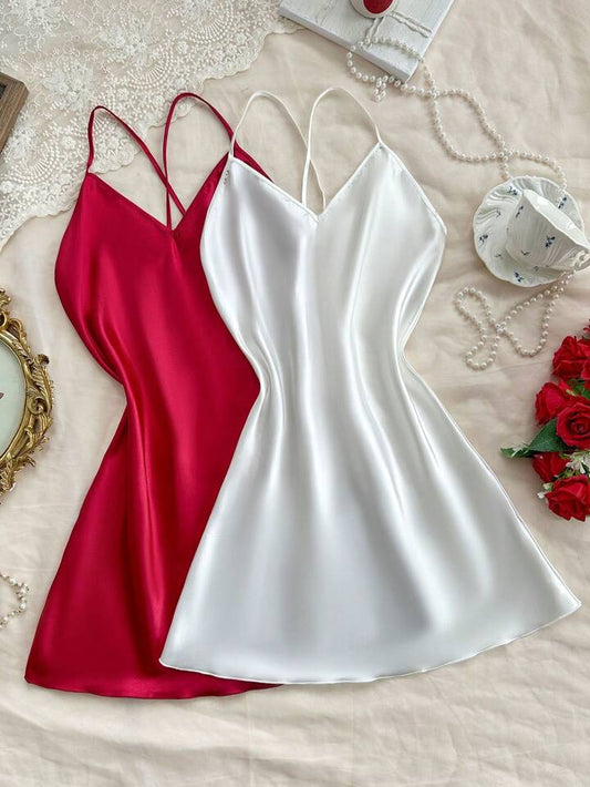 Duo Set - Short Slip Dress