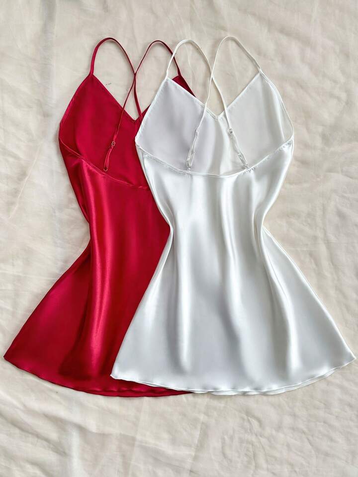 Duo Set - Short Slip Dress