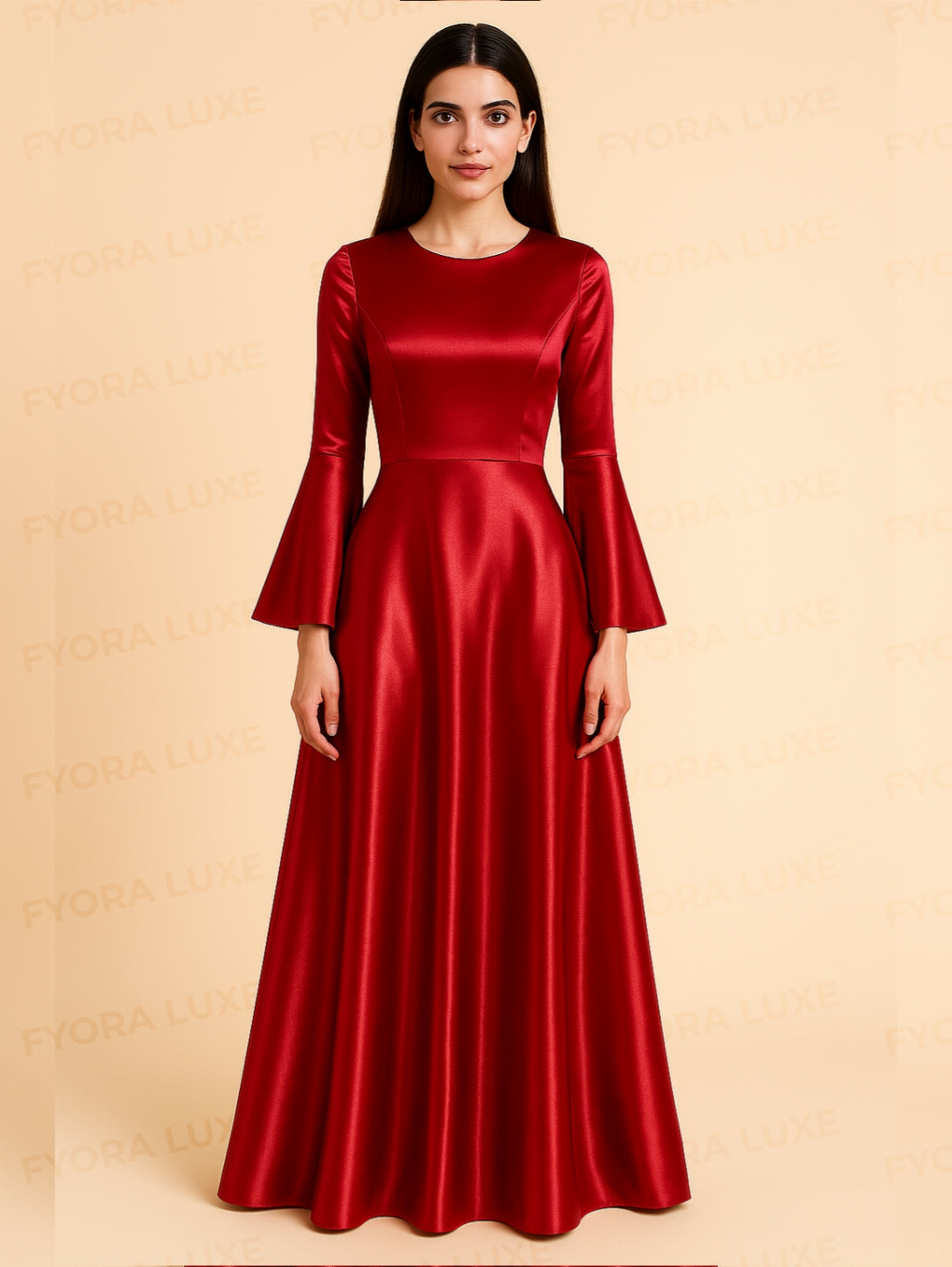 Velora Gown — Corset Back Dress