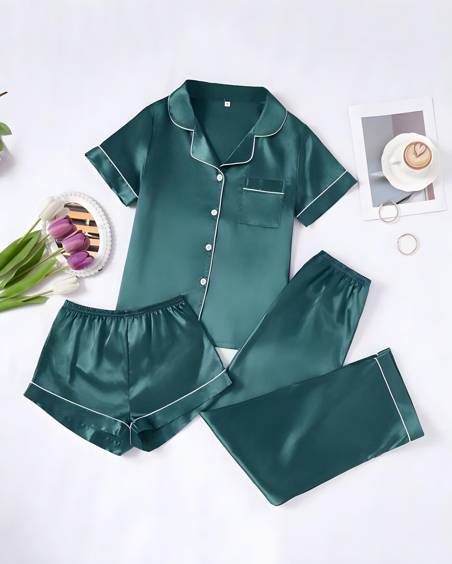 Luxe 3pc Pajama Set