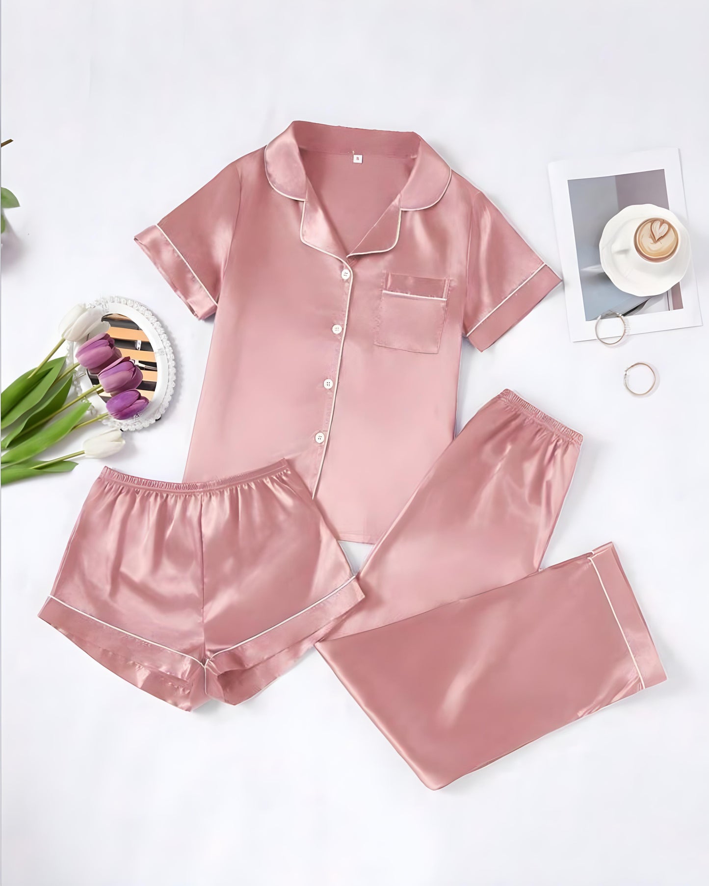 Luxe 3pc Pajama Set