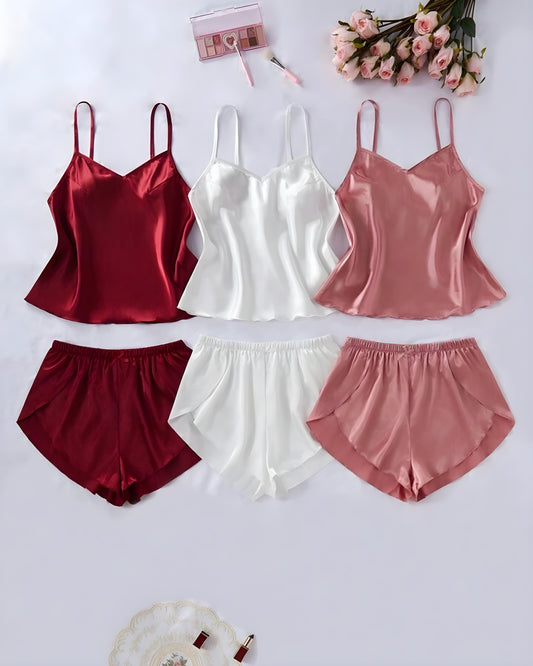 Blush Envy – Silk Seduction 2pc - Pack of 3-Set