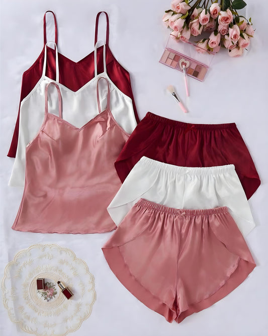 Blush Envy – Silk Seduction 2pc - Pack of 3-Set