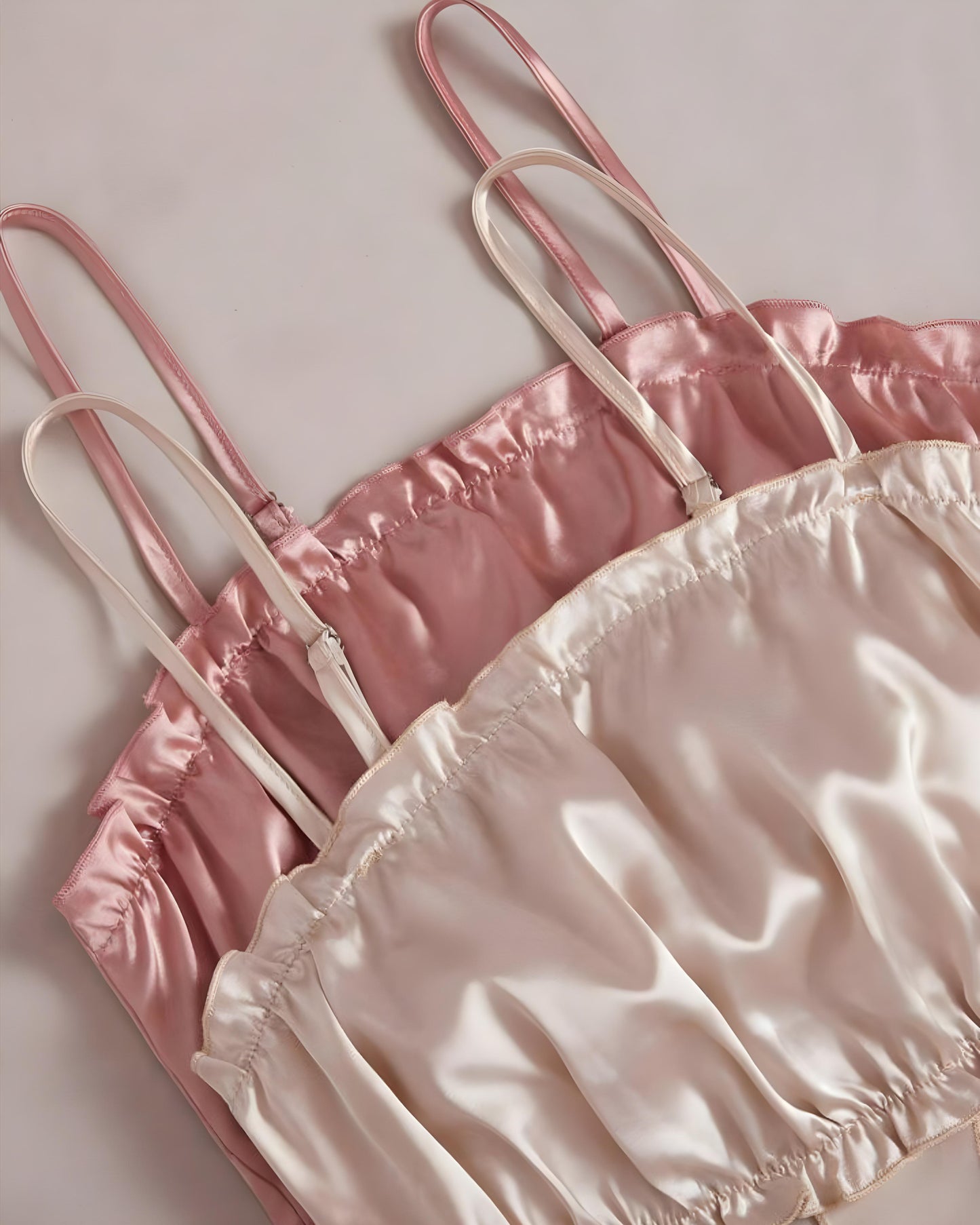 Velour Whisper – Duo Set in Pure Silk Luxury