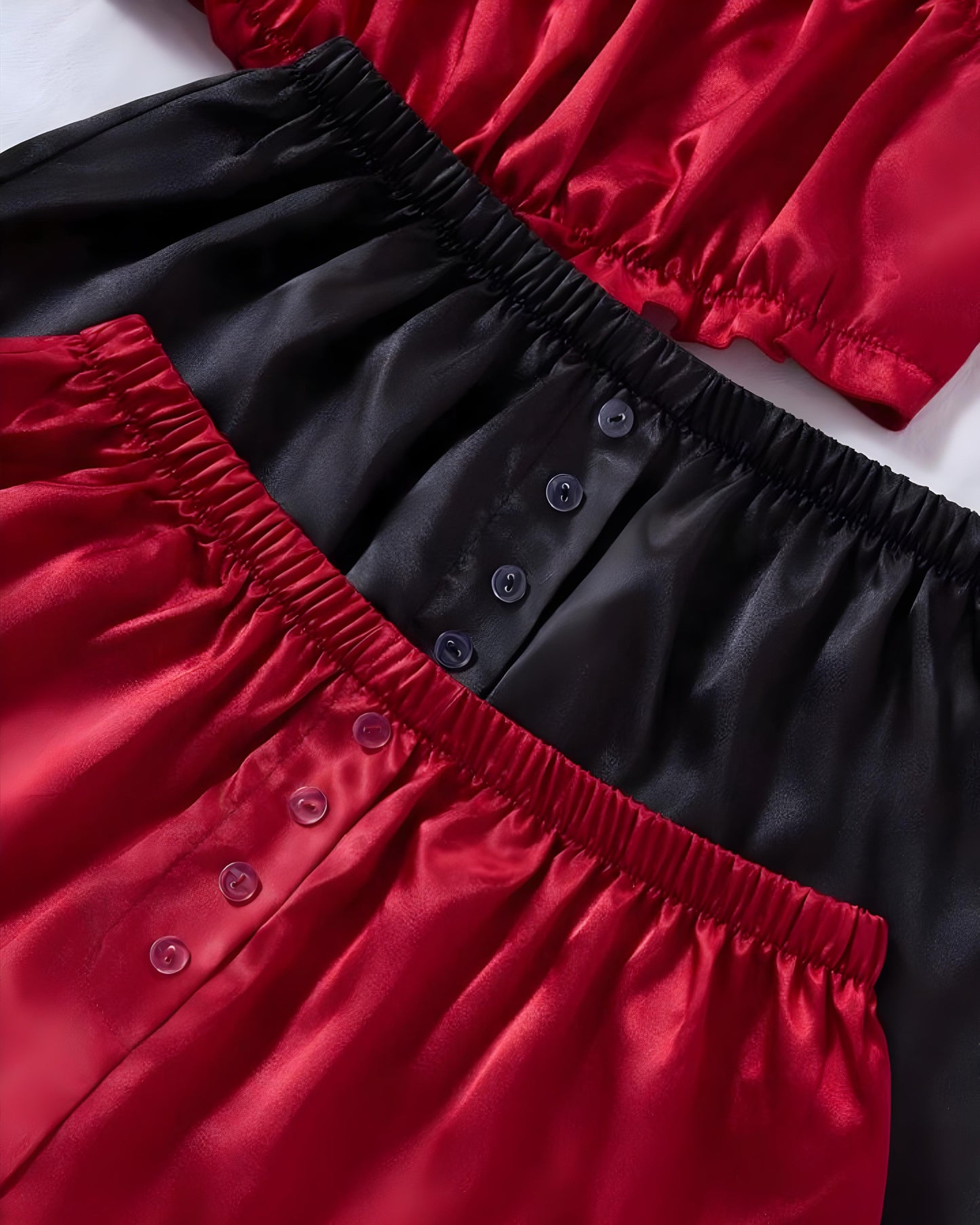 Velour Whisper – Duo Set in Pure Silk Luxury