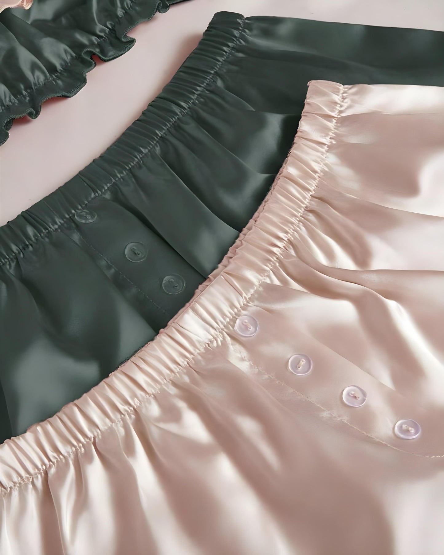 Velour Whisper – Duo Set in Pure Silk Luxury