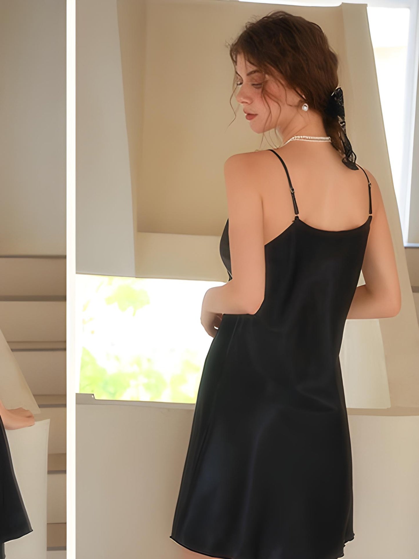 Midnight Slip – The Liquid Romance Dress