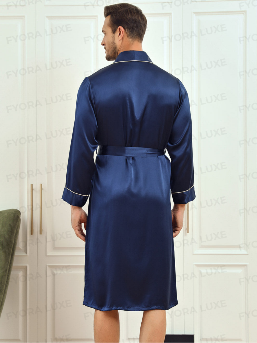 Men’s Premium Silk Robe