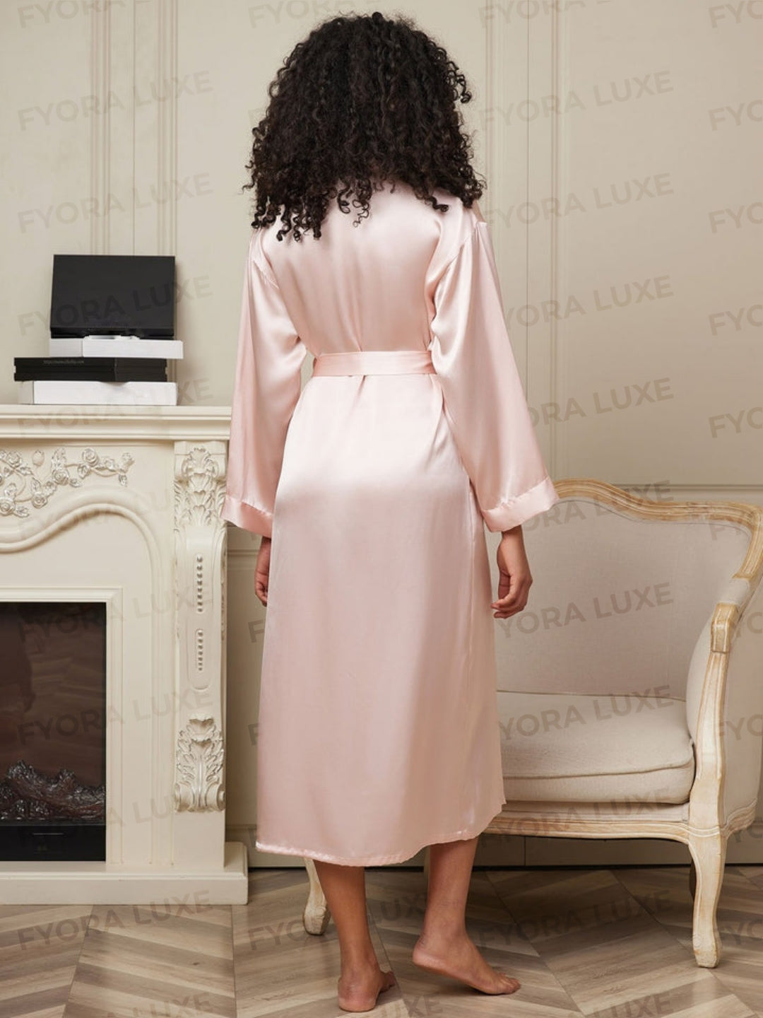 Silk Elegant Women's Long Robe