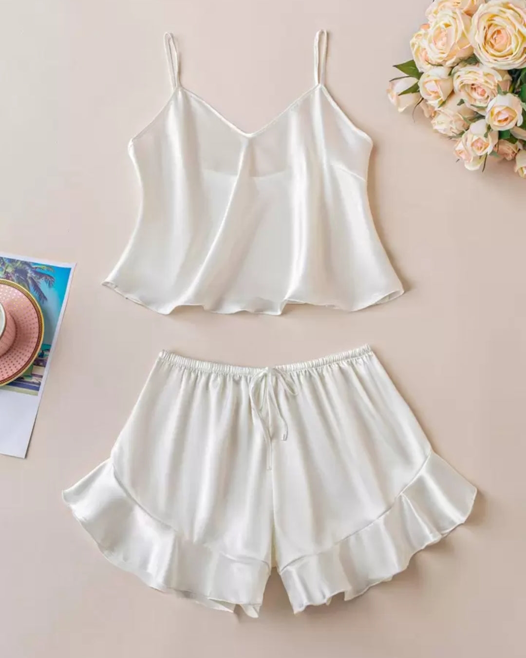 Opal Camisole - Silk 2pc Set