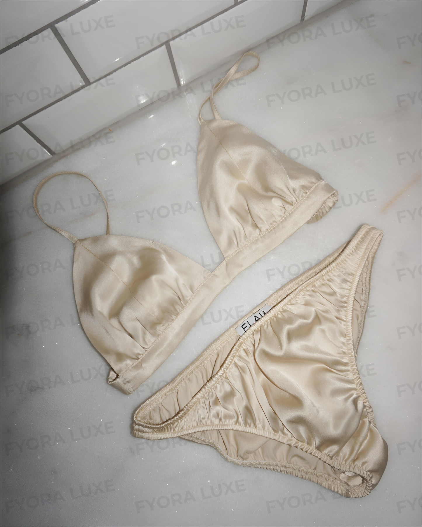 Fyora Luxe – Premium Luna Silk Lingerie 2pc Set