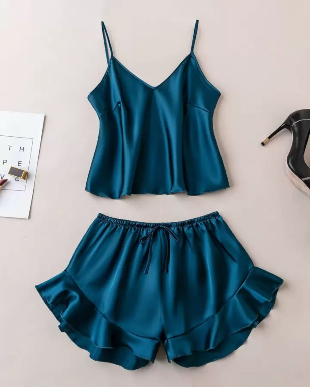 Opal Camisole - Silk 2pc Set