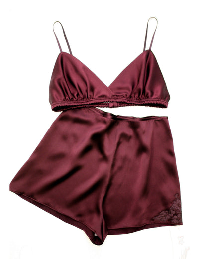 Luxe Satin Bralette & Shorts Set
