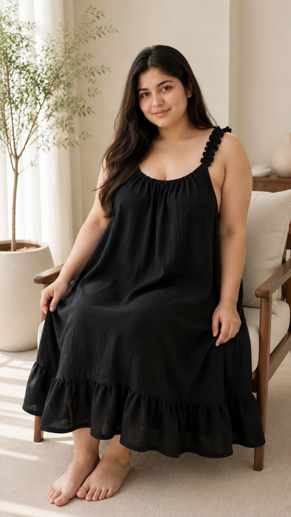 Calezz Summer Linen Lounge Maxi