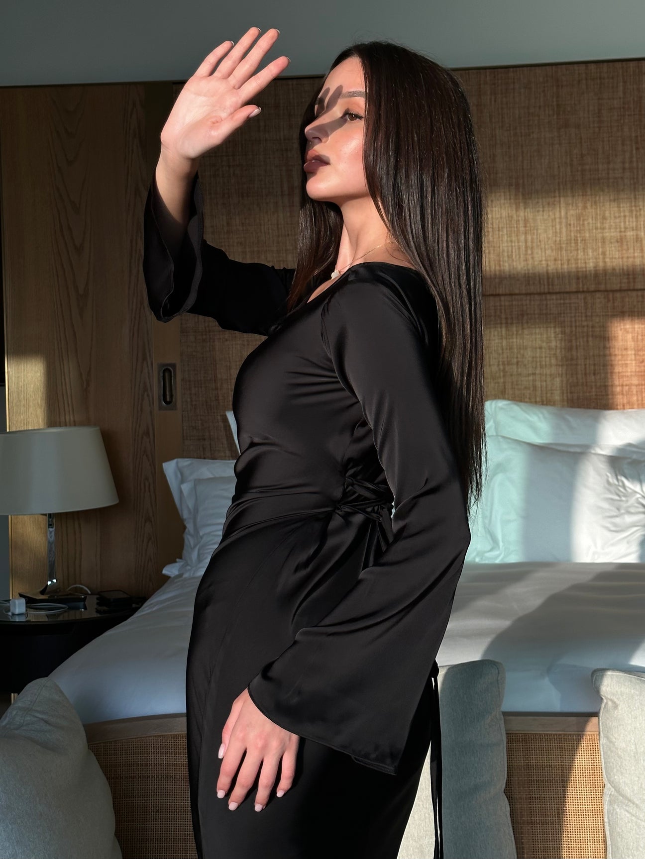 Monarch Satin Silk Gown – Her Majesty’s Sovereign Edition