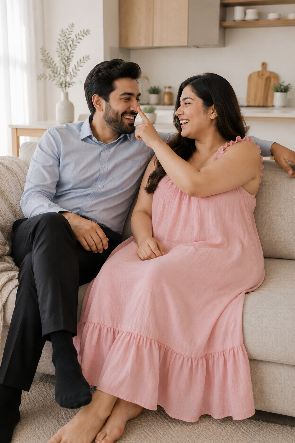 Calezz Summer Linen Lounge Maxi
