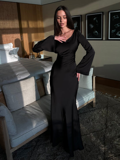 Monarch Satin Silk Gown – Her Majesty’s Sovereign Edition