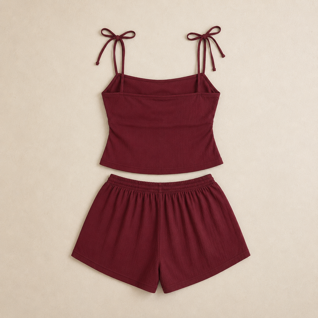 Rosalie Linen Camisole Duo Set (Pack of 2)