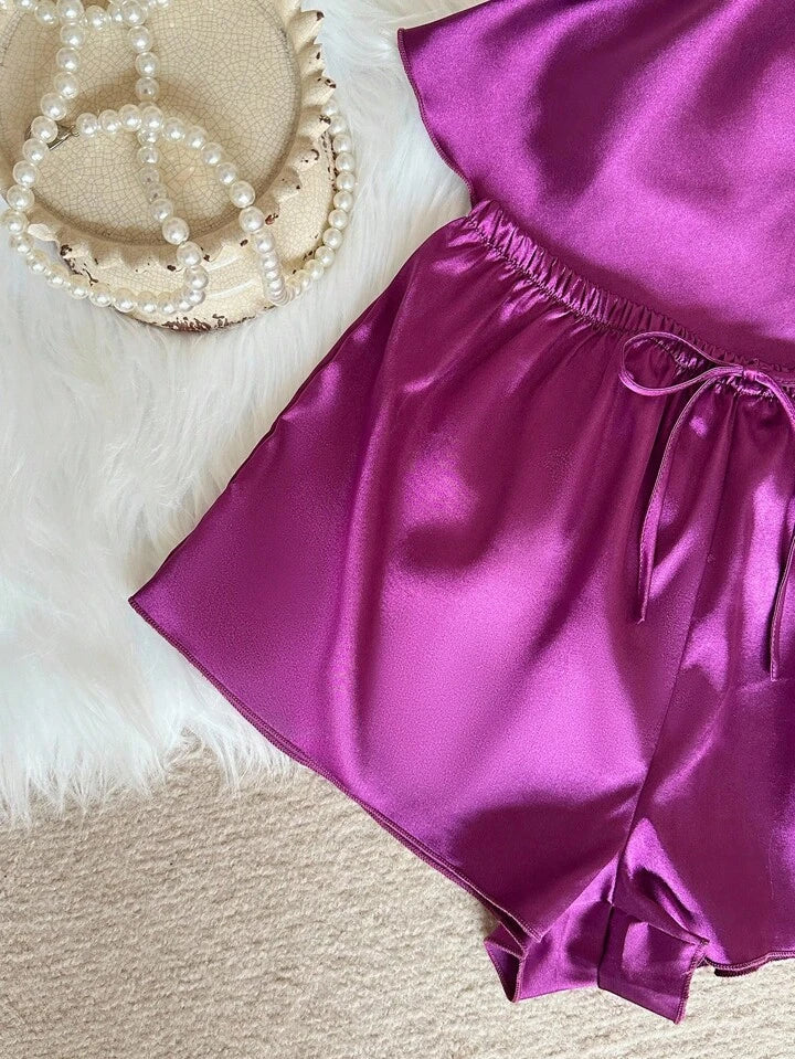 Luxe Lacy 2pc Camisole Set