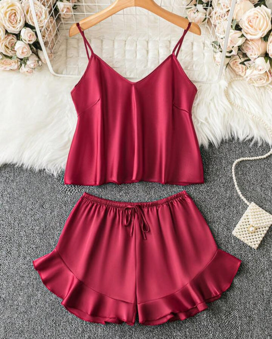 Opal Camisole - Silk 2pc Set