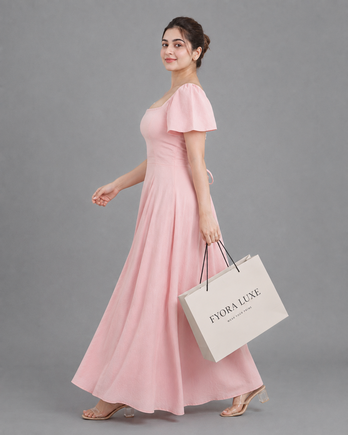 Valcia Linen Maxi Dress