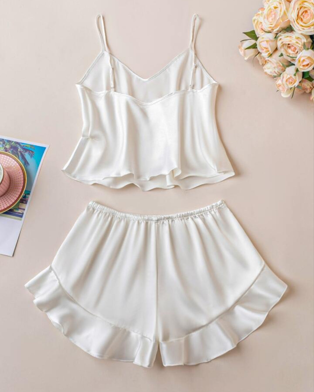 Opal Camisole - Silk 2pc Set