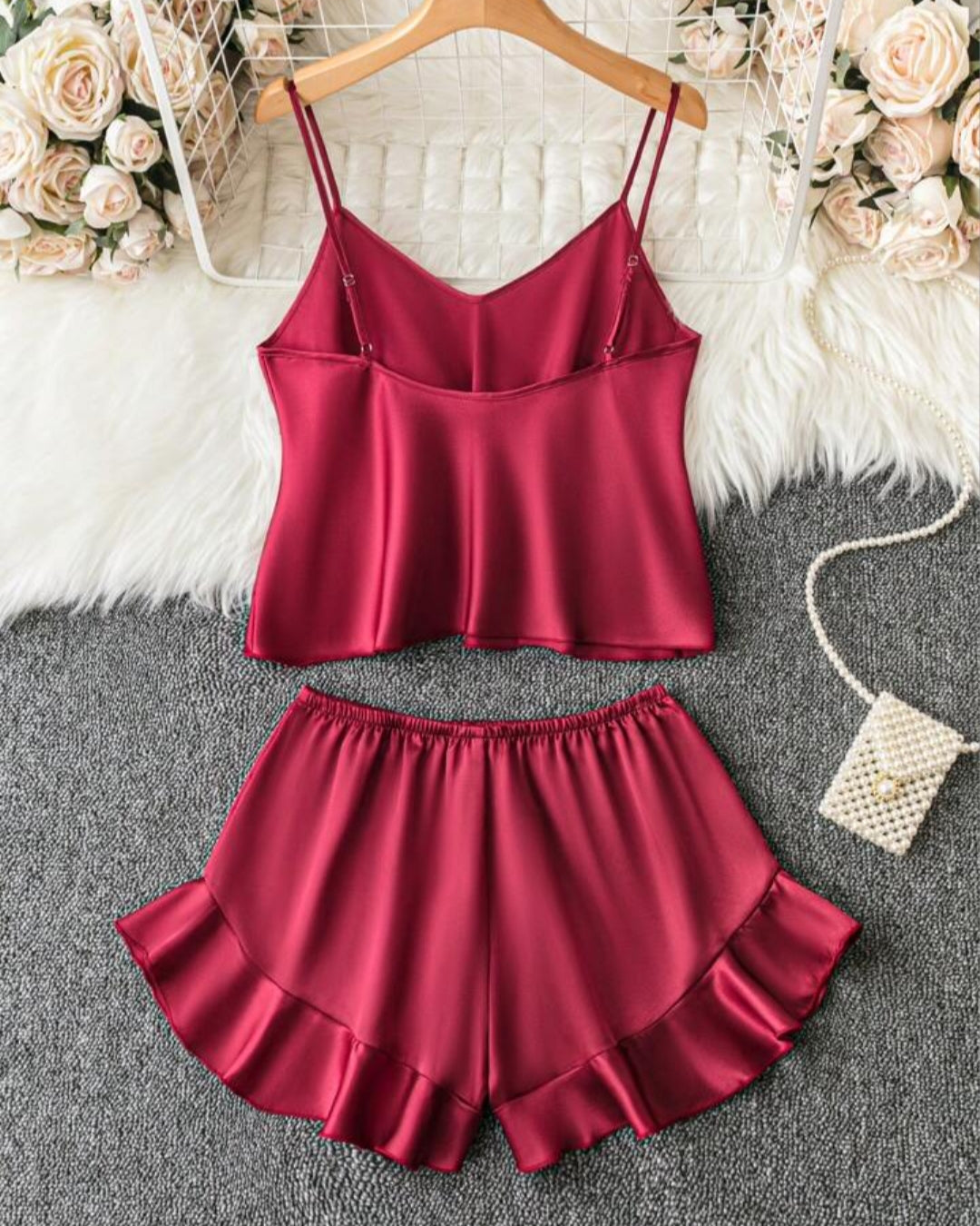 Opal Camisole - Silk 2pc Set