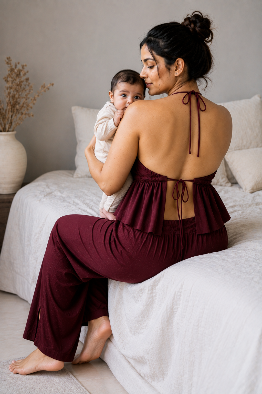 Mommy's Linen Co-ord Set