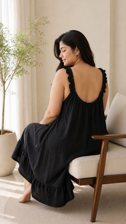 Calezz Summer Linen Lounge Maxi