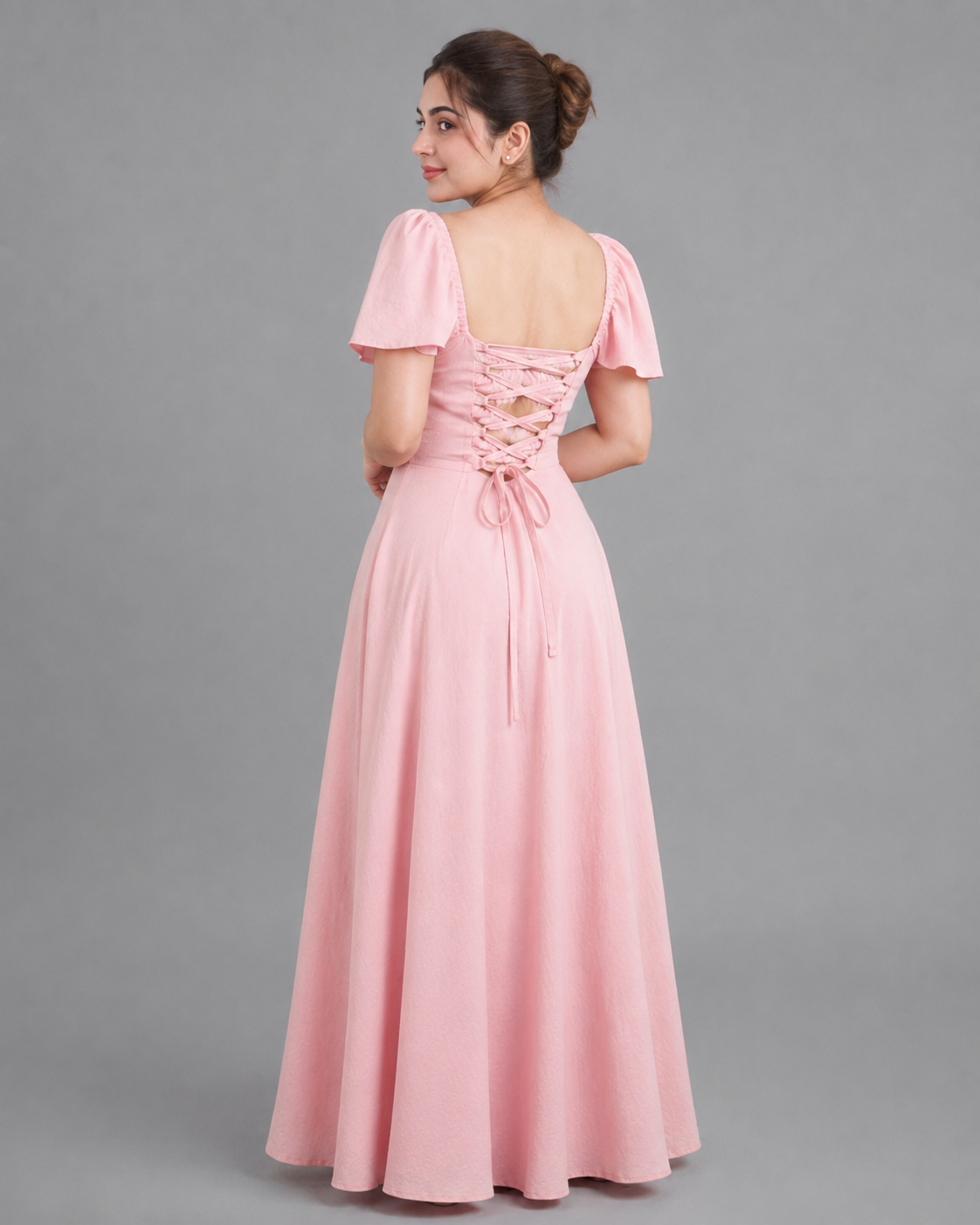 Valcia Linen Maxi Dress